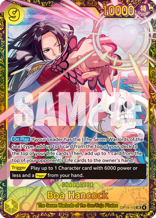 Boa Hancock - Championships Promo (op-chp) - Championship 26-27 | Regionals Season 1 - No. OP14-112 - Ver. Promo