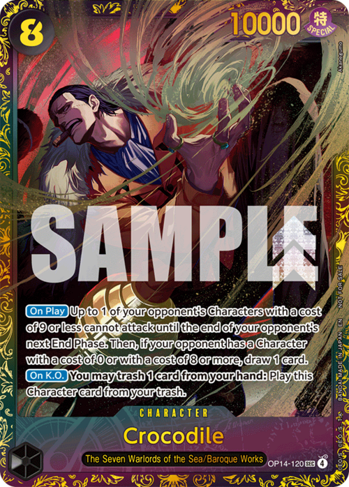 Crocodile - Championships Promo (op-chp) - Championship 26-27 | Regionals Season 1 - No. OP14-120 - Ver. Promo
