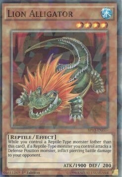 Lion Alligator