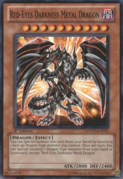 Red-Eyes Darkness Metal Dragon
