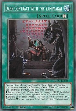 Dark Contract with the Yamimakai