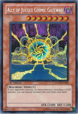 Ally of Justice Cosmic Gateway