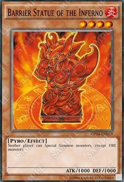Barrier Statue of the Inferno