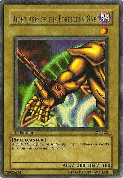 Right Arm of the Forbidden One
