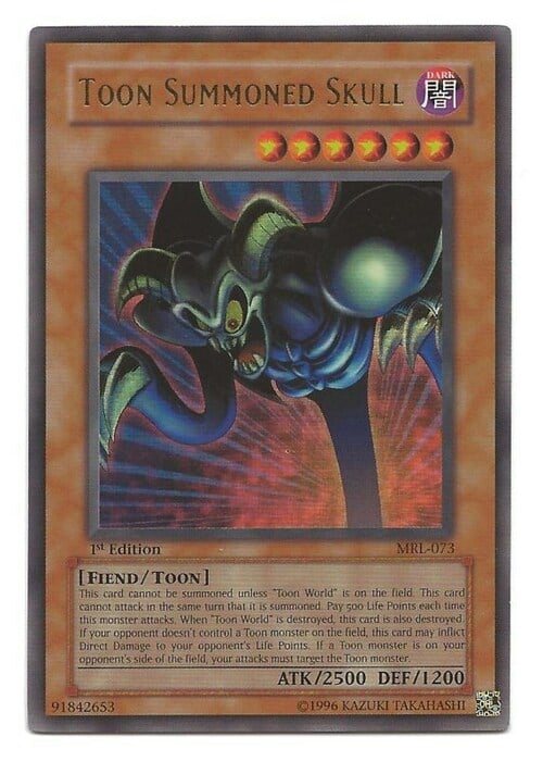 Toon Summoned Skull